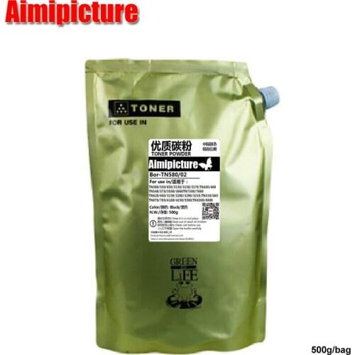 500g/bag TN6300 TN6600 Refill toner powder for Brother 6300 6600 DCP-1200/1400;MFC-9860/9870/9880/9760 Toner powder