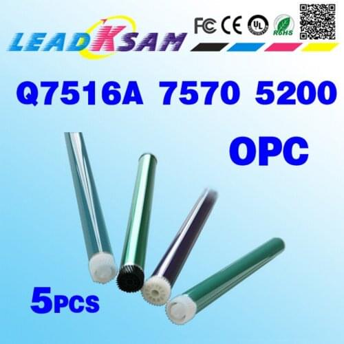 5x opc drum compatible for HP7516A Q7516A 7570 5200 5200N M5025 5035