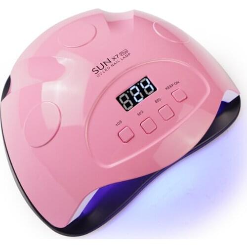 Manicure Machine Smart Induction SUNX7Plus Nail Lamp Nail Glue Polishing Tool 90W Nail Dryer LED Lamp with 42pcs LED Beads