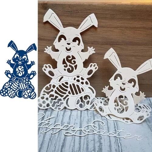 Rabbit Animal Metal Cutting Dies Stencils for Scrapbooking Embossing Die Paper Cards Making Album Decorative New 2019