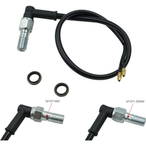 Motorcycle Hydraulic Brake Pressure Light Switch Banjo Bolt 10mmx1.25Pitch For Single Line Hydraulic Brake System