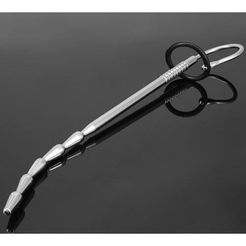 Male Horse Eye Urethral Plug Stimulate Sounding Rods Sex Toys For Men Penis Insertion Stainless Steel Urethral Sound Dilators