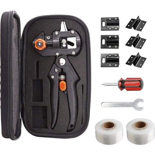 Garden Grafting Pruner Grafting Set Kit Farming Fruit Tree Pruning Shears Scissor Vaccination Plant Fruit Tree Cutting Machine