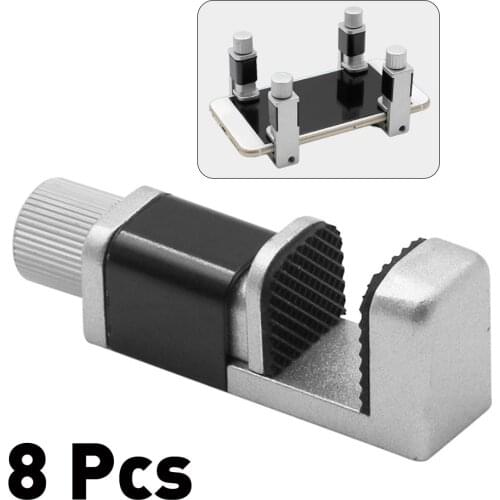 8Pcs/Lot Phone LCD Screen Fixture Clamp Phone Repair Tools Adjustable Metal Clip Set Fastening Clamp Clip For IPhone iPad Tablet
