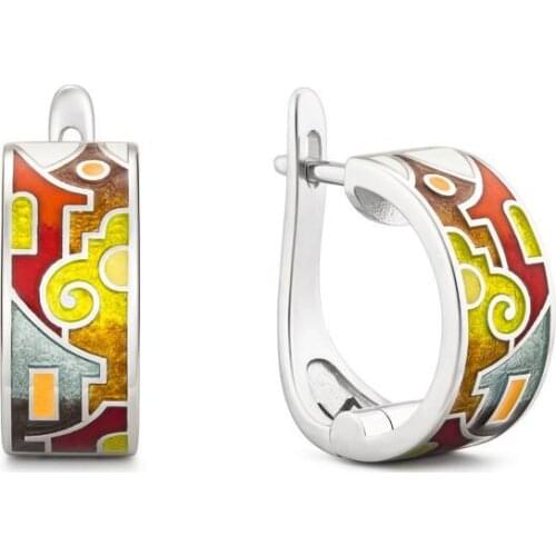 Серебряные серьги NAMFLEG China At AliExpress