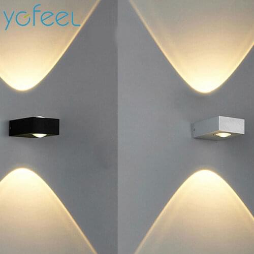 [YGFEEL] Wall Lamps Outdoor Waterproof IP65 6W LED Graden Lamp / Indoor Corridor Staircase Loft Balcony Lighting AC110V/220V