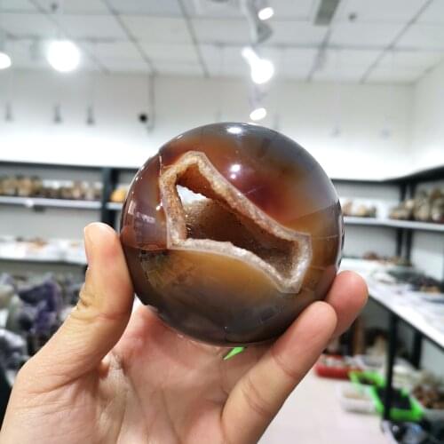 Natural agate geode Crystal geode gemstone reiki healing druzy agate crystal druzy gemstone as gift