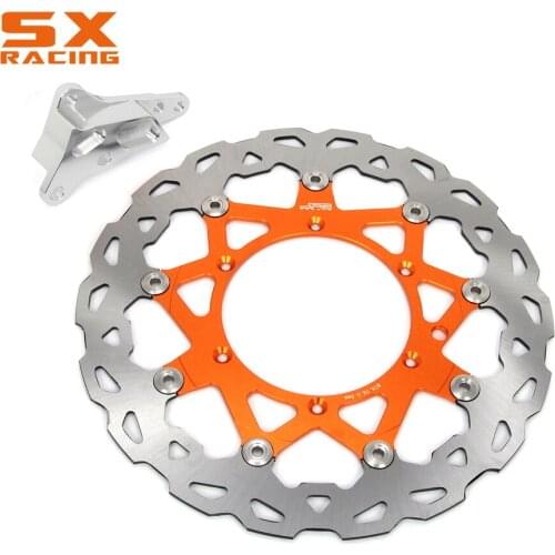 Motorcycle Front Floating Brake Disc And Bracket For KTM EXC XCW SX XC SXF SXF XCF XCFW 125 150 200 250 300 350 400 450 500 505