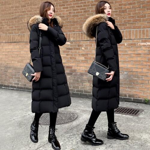 Womens Winter Down Jacket Long Coat Women Hooded Woman Parkas Autumn Puffer Coats and Jackets Parkas Cothes Casacos Feminino