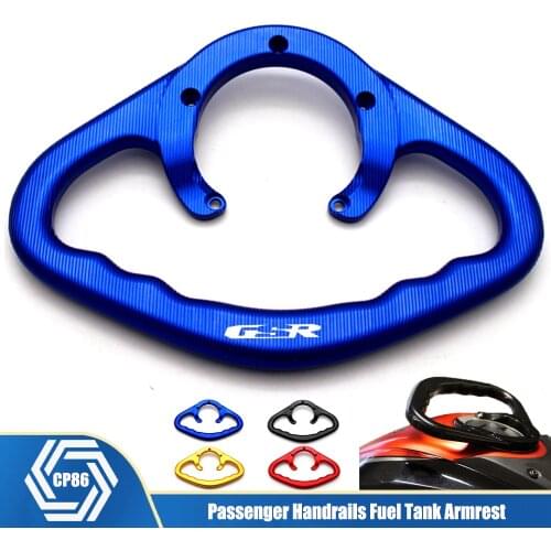 For SUZUKI GSR 600 2006-2011 GSR 750 2011-2015 CNC Motorcycle Passenger Handgrips Hand Grip Tank Grab Bar Handles Armres
