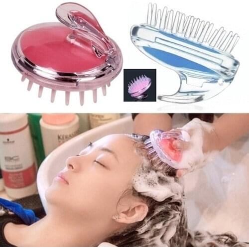 Silicone Head Body Massager Shampoo Scalp Massage Brush Hair Washing Comb Body Shower Brush Bath Spa Slimming Massage Brush