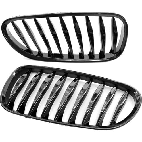 Front Grille Replacement for BMW E85 E86 Z4 2003 - 2008 Grille High Gloss Black Cool Bussiness Style Car Accessories