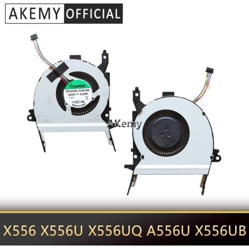 Akemy Laptop Cpu Fan For ASUS X556 X556U X556UQ A556U X556UB Cpu Cooling Fan EF75070S1-C430-S9A