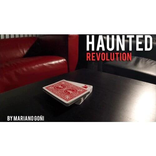 Haunted Revolution By Mariano Goni (DVD+Gimmick) - Card Magic Trick,Close Up,Illusion,Fun,Magician Cards