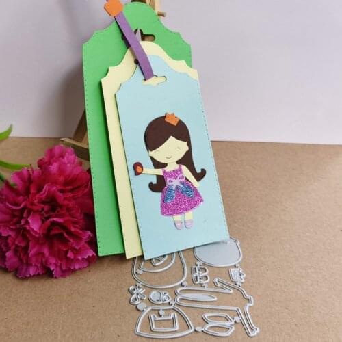 Toddler girl skirt cute clothes hollow decoration accessories metal cutting knife mold paper crafts scrapbook card template DIY