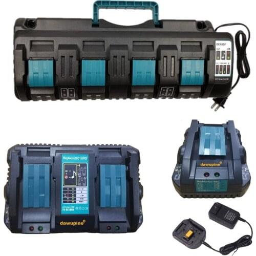 Li-Ion Battery Charger DC18RC DC18RA DC18SF For Makita 14.4V 18V 20V Lithium Battery BL1830 BL1840 BL1850 BL1860 Bl1430