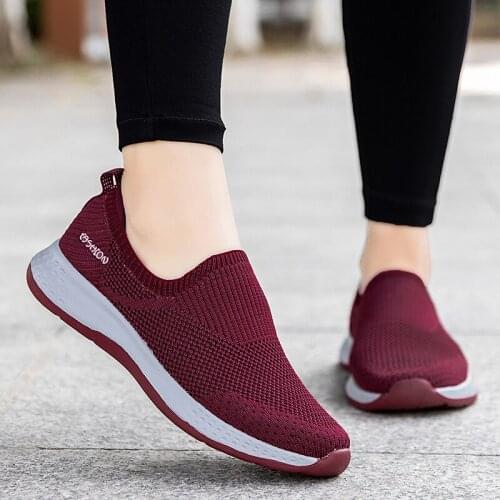 WomenS Sports Shoes, Lightweight, Breathable, Flat Wear, Wear-Resistant, Non-Slip Vulcanized Shoes, WomenS Comfortable Casual