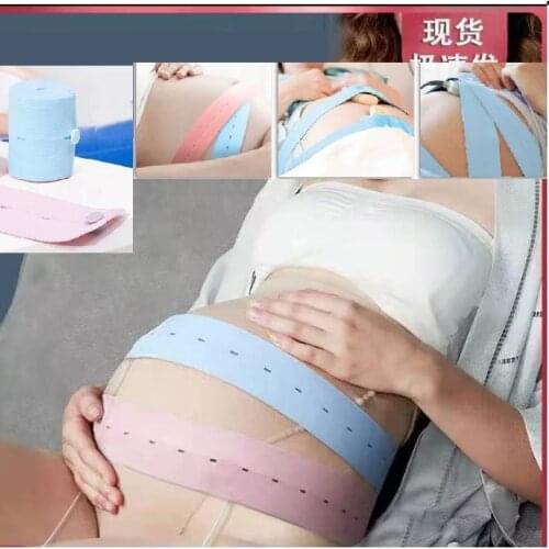2Pcs Professional Fetal Heart Monitoring Bandage Belt for Pregnant Women Doppler Fetal Heart rate Monitor Home Pregnancy