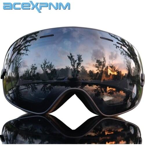 2019 Brand Ski Goggles Men Women Snowboard Glasses for Skiing UV400 Anti-fog Ski Mask Snow Skiing Glasses Eyewear Snowmobile