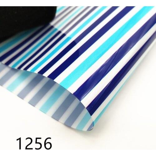 5 sheets A4 20*33cm UV line printed jelly sheet PVC Leather DIY Bow Bag Crafts Handmade Material 1256