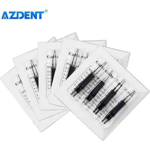 5 Packs/20PCS Dental Heated Gutta Cutter Tips for Gutta Percha Point Heating Cutter Tooth Gum
