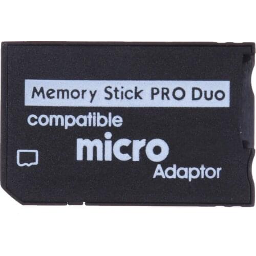 ALLOYSEED Support Memory Card Adapter Micro SD To Memory Stick Adapter For PSP Micro SD 1MB-128GB Memory Stick Pro Duo