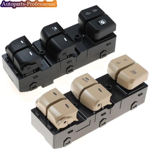 Car Accessories New 2 colors Driver Side Front Window Control Switch For Hyundai 12-16 Elantra Lang Move 93570-4V000 935704V000