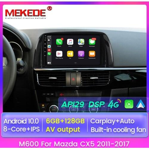 MEKEDE Octa Core Car GPS Navigation Media Radio Video For MAZDA CX5 CX-5 2012-2017 Car 4G+Wifi Carplay DVR RDS DSP DVD Player