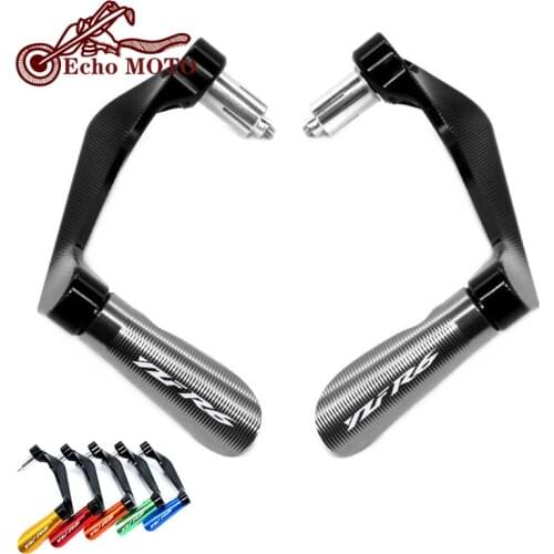 For Yamaha YZFR6 YZF R6 2005-2014 7/8" 22mm Motor bike Guard Brake Clutch Levers Handlebar Grips Guard Protector