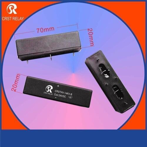 High Voltage Reed Relay C-R-S-T-H-V 24VDC Normally Closed 14KV for High Voltage Testing Machine Laser Ranging