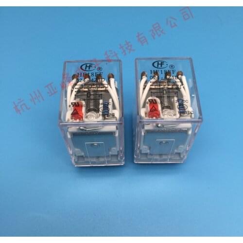 HF18FF-024-4Z1D Hongfa Relay JZX-18FF-024-4Z1D Four-Group Conversion 14-Pin 5A Light Included