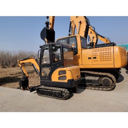 Small Crawler Excavator Garden Building Construction Digger 1.8Ton Machine