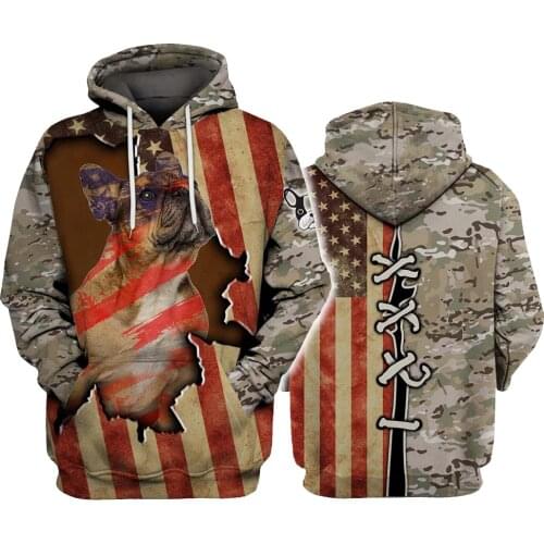 Frienchie USA Join Military 3D Hoodies Printed Pullover Men For Women Funny Sweatshirts Christmas Sweater Drop Shipping