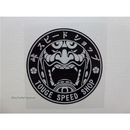 Retro Motocross Sticker Japan TOUGE Speed Motorcycle stickers reflective decals racing motor stickers for SBK