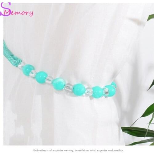 Jade tied the ball Europe Curtain Tassel Tieback Clips Buckle Hanging Ball Tie Back Straps Holders Accessories Home Decoration