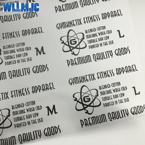 Wholesales High Quality Customized T-Shirt Heat Transfer Label For Garment Label
