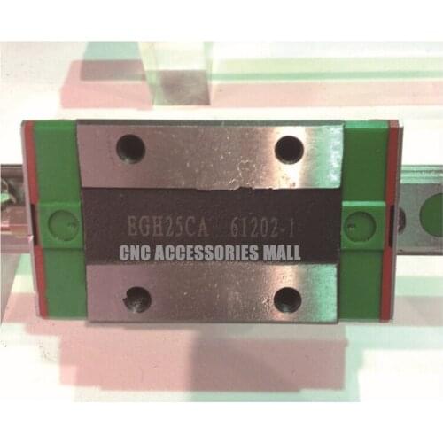 Original HIWIN EGH25CA slider block EGH25CA for linear rails HGR25