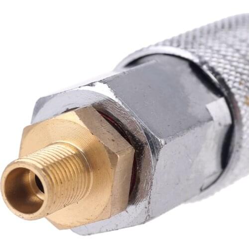 Tire Air Chuck Car Air Pump Thread Nozzle Adapter Compressor Accessory Twist-on X4YD