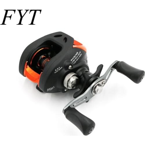 Free Shipping 10+1BB Baitcasting Fishing Reel 6.3:1 Bait Casting Fishing Wheel With Magnetic Brake Carp Carretilha Pesca AF103