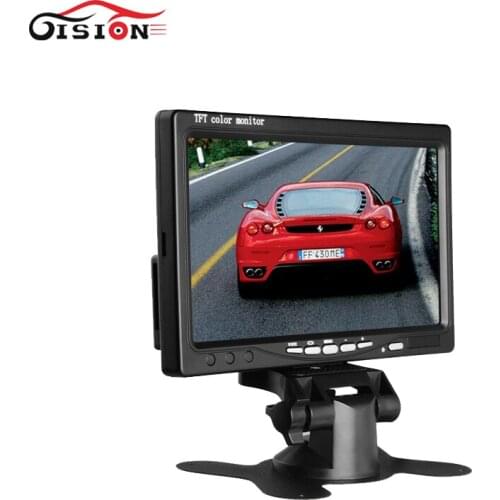 Free shipping 800*480 HD TFT LCD Car Monitor with AV input,Special for the Vehicle DVR,7inch Car Parking Monitor