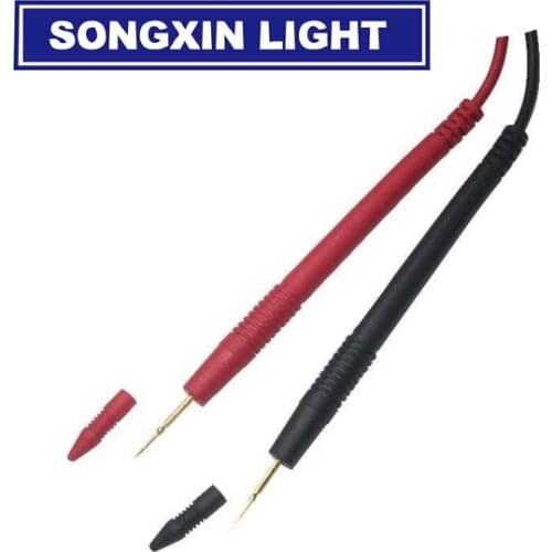 1 Pair Pointy Universal Probe Test Leads For Digital Multimeter Pen Line Meter Testing Wire Probe