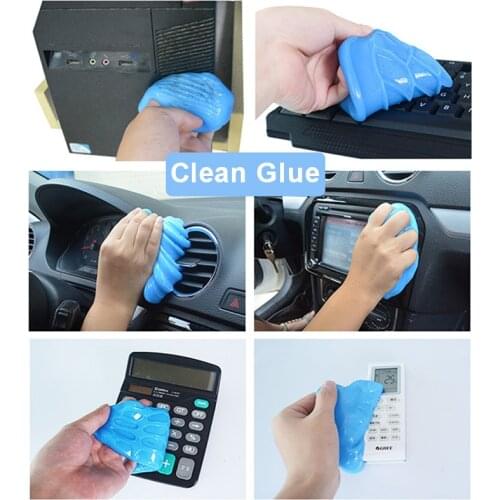 70g Supper Clean Glue Computer Keyboard Cleaner Universal Auto Car Soft Magic Cleaner Dust Remover Gel Clean Tool Dust Clean