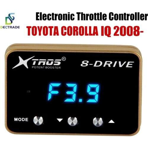 Dectrade Car Electronic Throttle Controller Racing Accelerator Potent Booster For Toyota Corolla IQ 2008- Tuning Parts 8 Drive