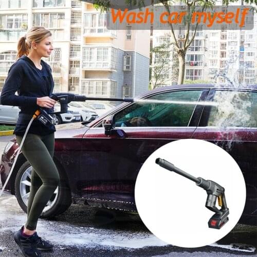 Wireless Car Washer High Pressure Car Wash Water Gun Portable High Pressure Washer Foam for Car Garden Cleaning Pressure Washer