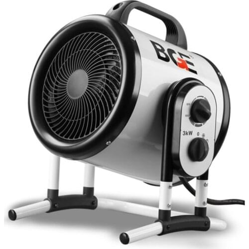 Household Electric Fan Heater 3000W Large Power Industrial Warm Air Blower Portable Electric Warmer