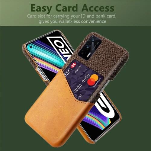 Card Slots Cover Funda On The For OPPO Realme GT Neo Coque Business Leather Phone Case For Oppo Realme GT NEO 6.43" 2021 Capa
