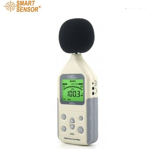 Digital Sound Level Meter AR814 Measuring Range 30~130dB 35~130 dBC Noise Level Meter Tester Decibel Meter