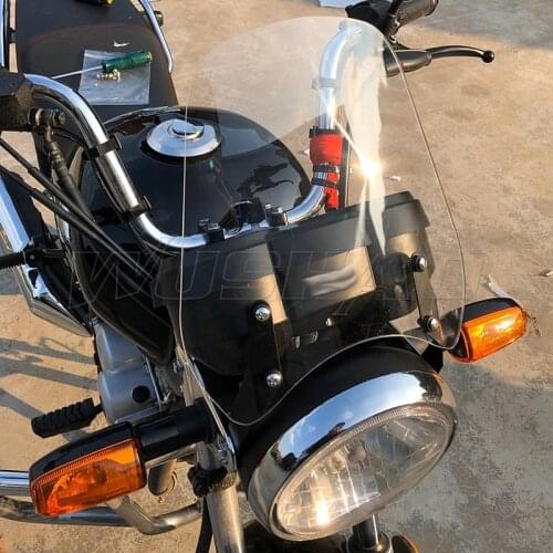 Windshield For 1993 - 2017 Honda CBF600 CBF 600 CBF500 CBF250 250 CB500 CB 500 Twin Windscreen Screen Bracket Headlight Mount