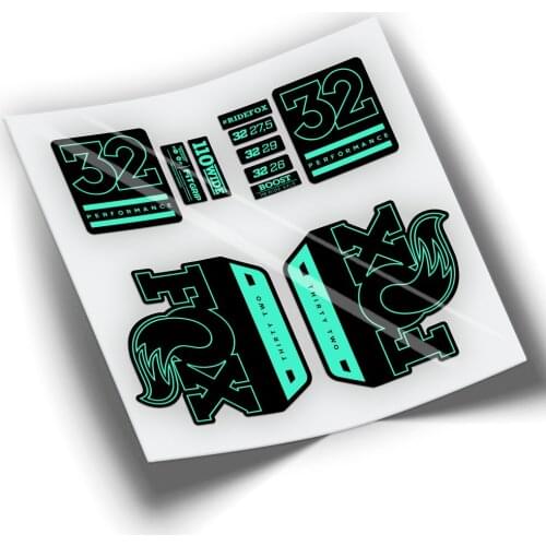 Pegatinas hairpin clip FOX 32 PERFORMANCE SERIES WP252
