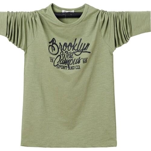 New Long-sleeved T-shirt Mens 2021 Fashion Brand Designer Long Sleeve Slim Solid Color Top Mens 5 Colors Available